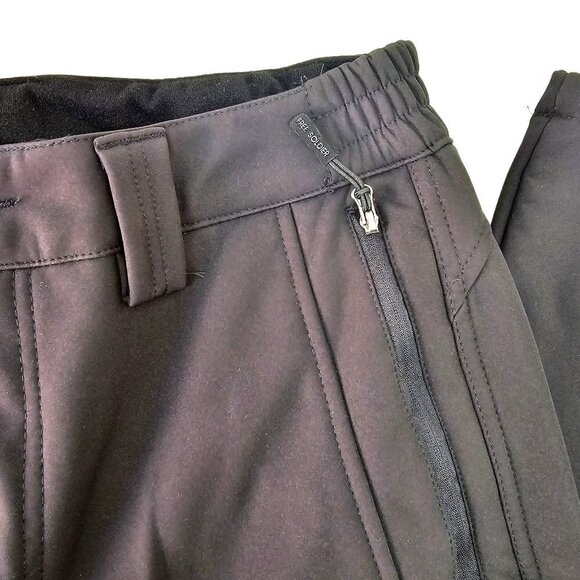 Free Soldier Repellent Softshell Fleece Lined Snowboarding Ski Pant Men 30 Black - Picture 7 of 12
